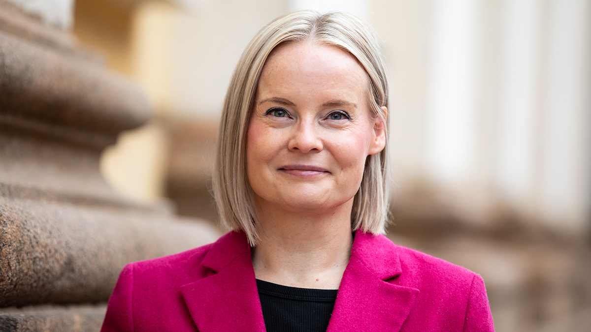 Minister of Finance Riikka Purra.
