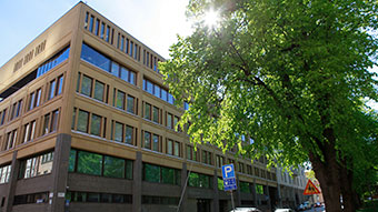 Inrikesministeriets byggnad på Kyrkogatan.