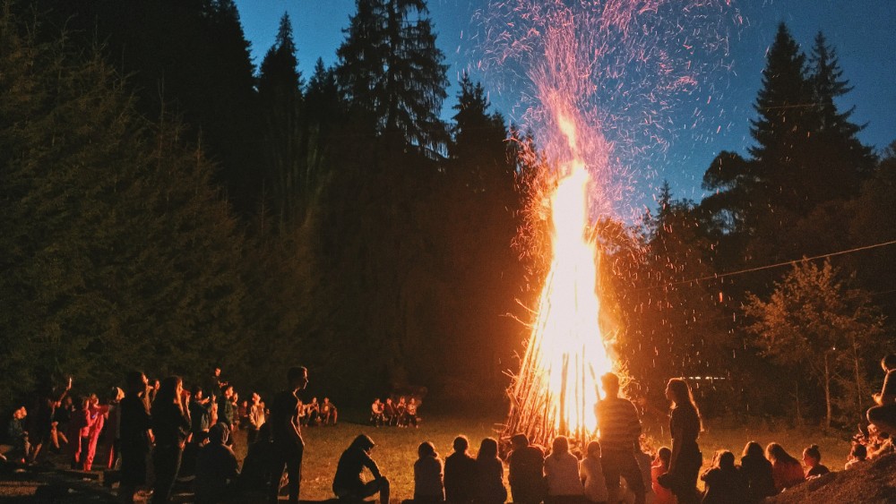 bonfire fire