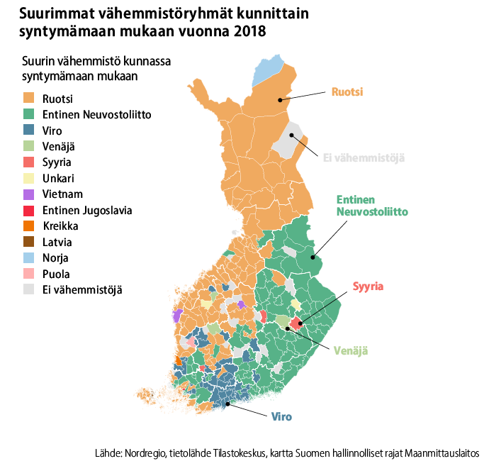 Suomen Väestö Monimuotoistuu – Vaihtelua On Alueittain - Sisäministeriö