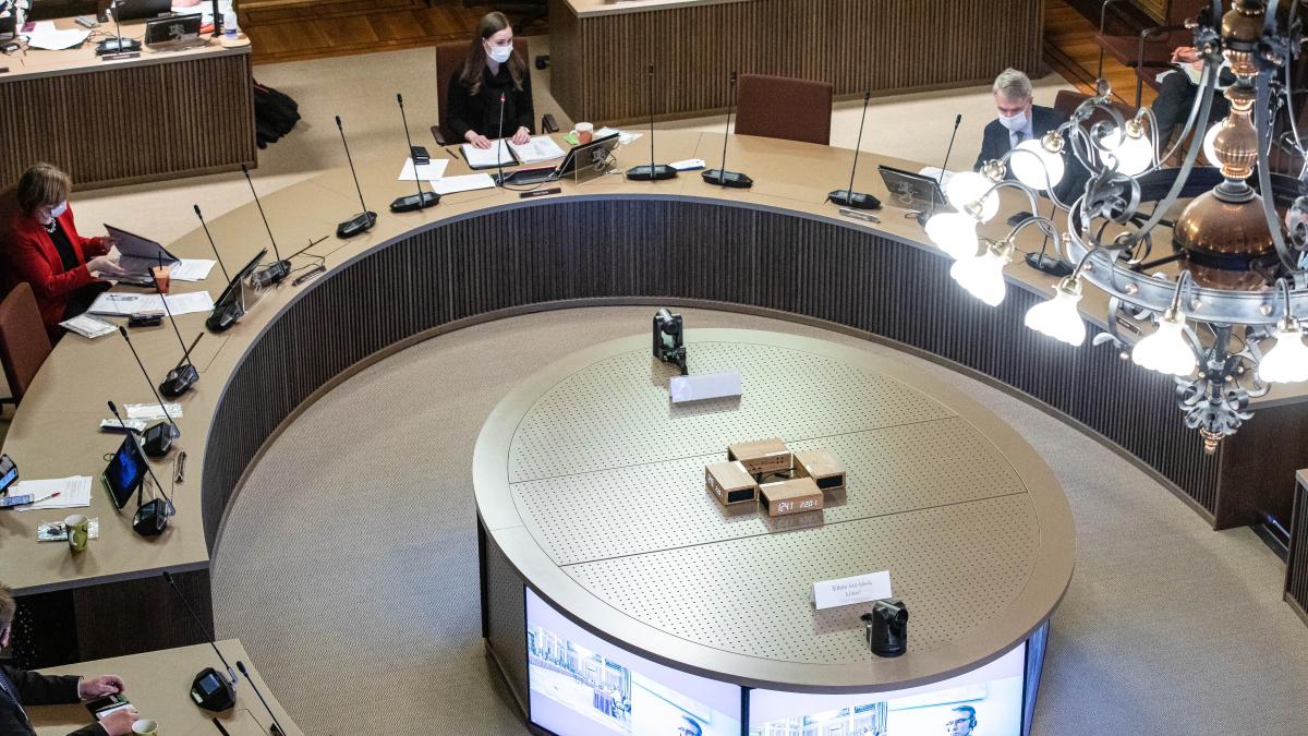 Hallituksen neuvottelu 22.1.2021